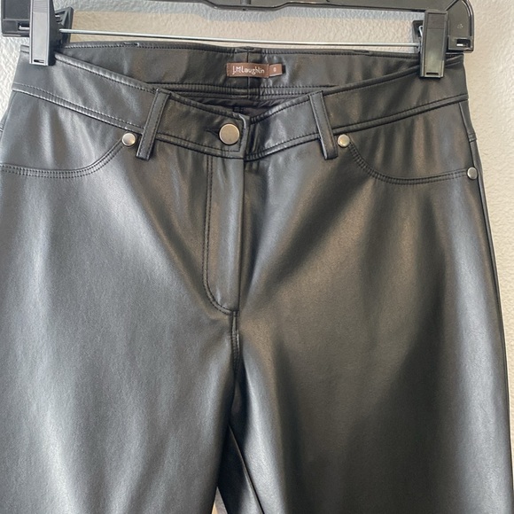 J McLaughlin faux leather pants - Picture 3 of 6